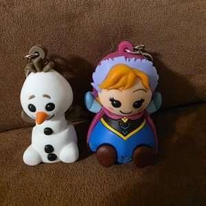 Disney Wishables Keychains Feozen Anna And Olaf
